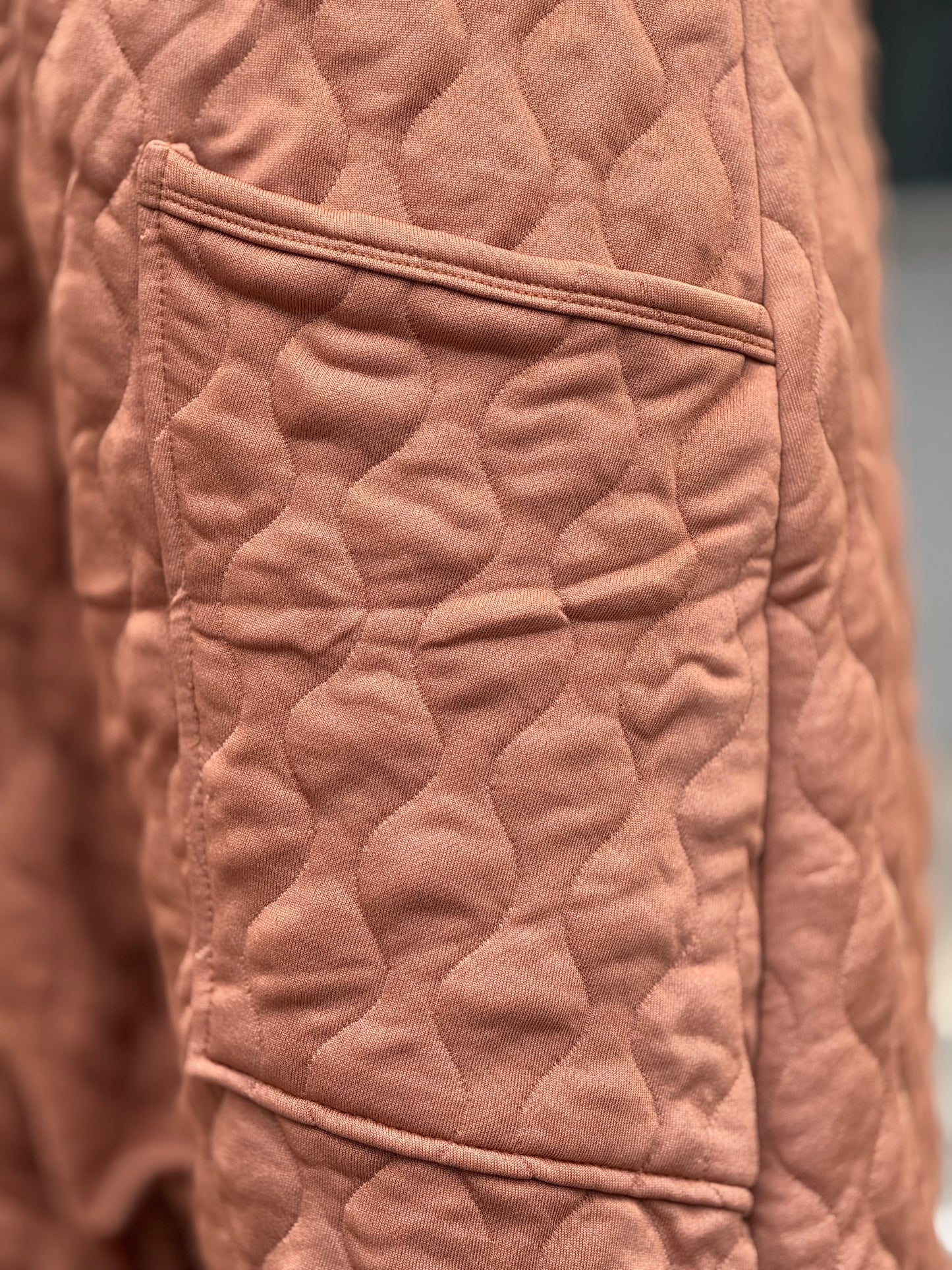 “Quilted” Jumpsuit