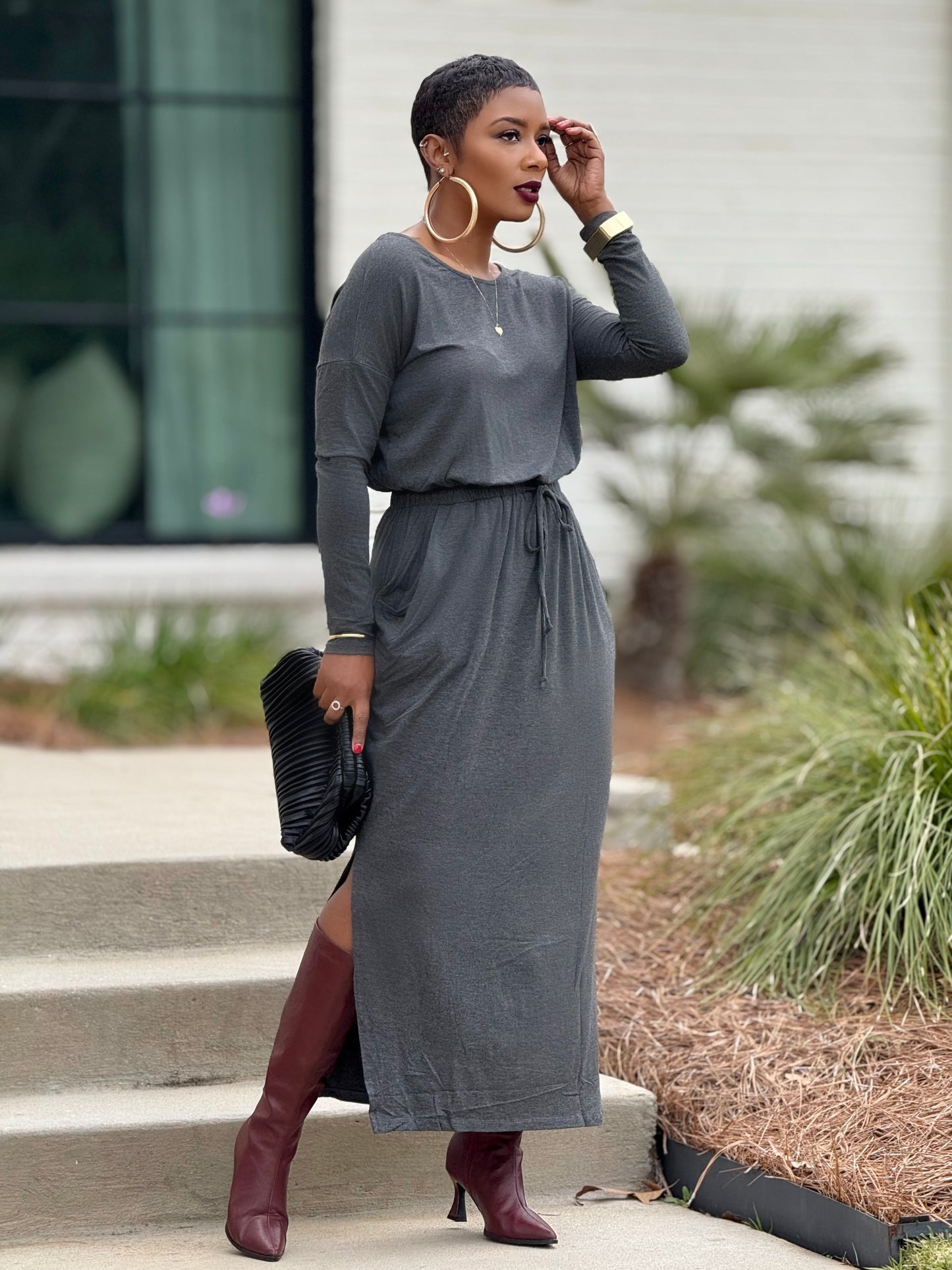 “Smoke Gray” Maxi