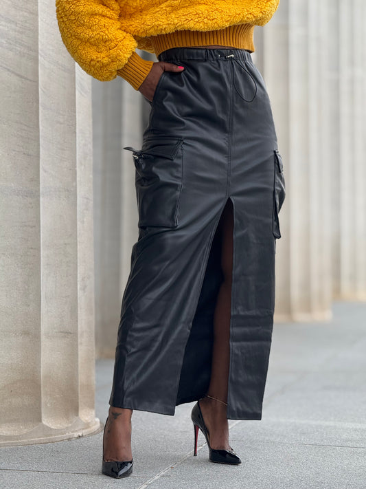 “Faux Cargo” Skirt