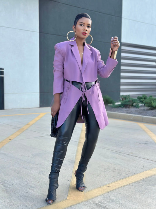 “Lavender Falls” Blazer